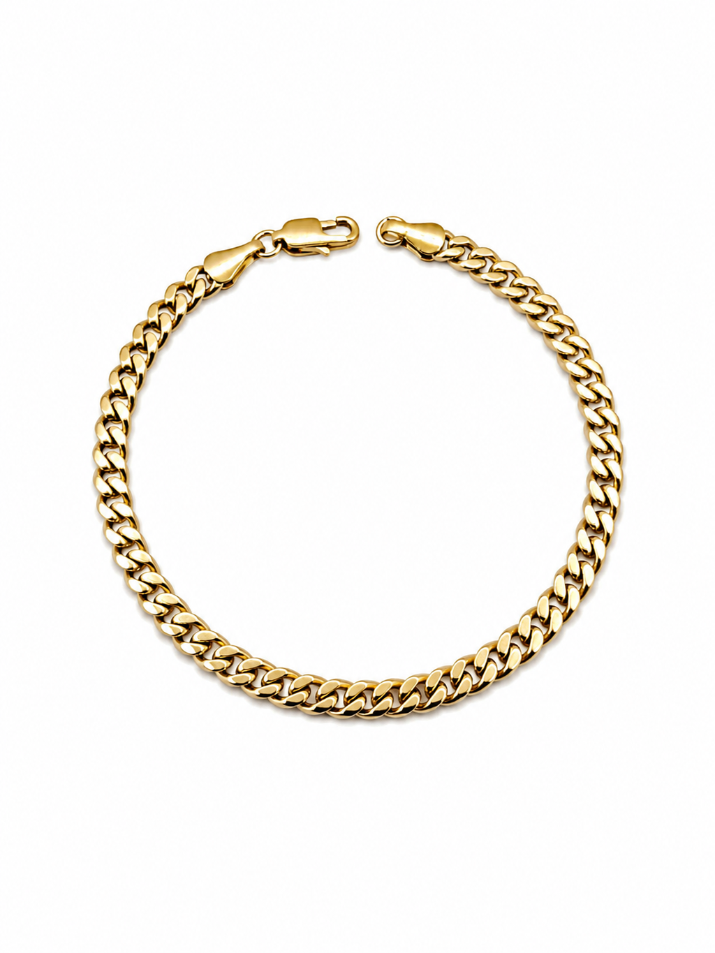 Gold Plated Cuban Link Bracelet