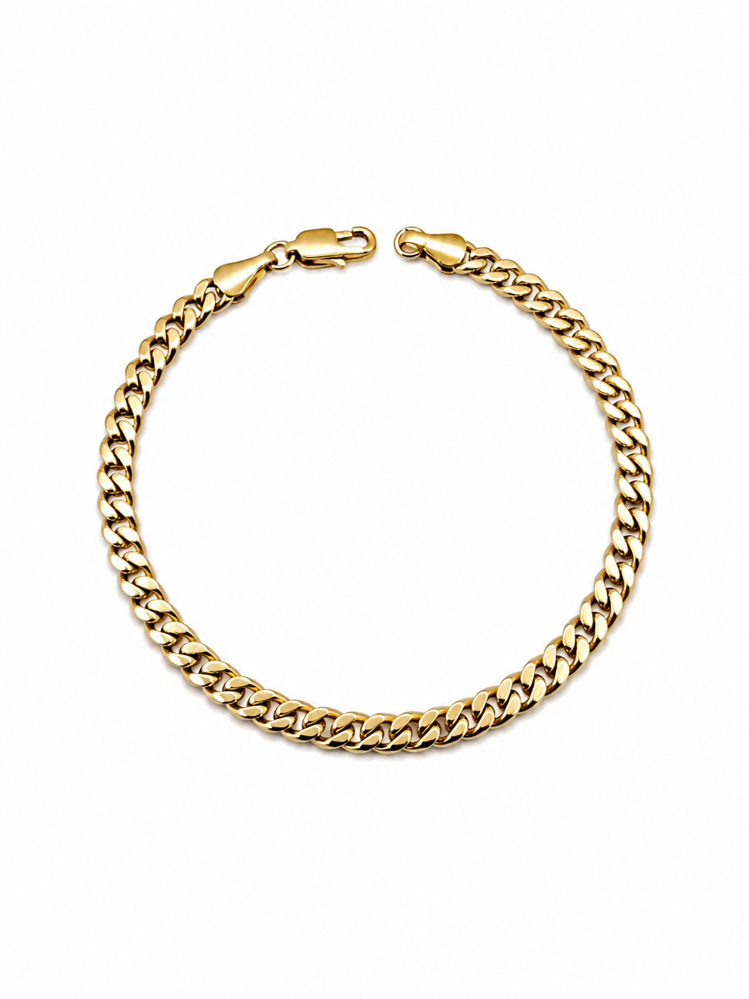 Gold Plated Cuban Link Bracelet