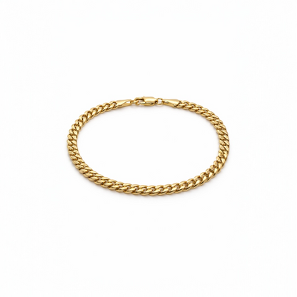 Gold Plated Cuban Link Bracelet