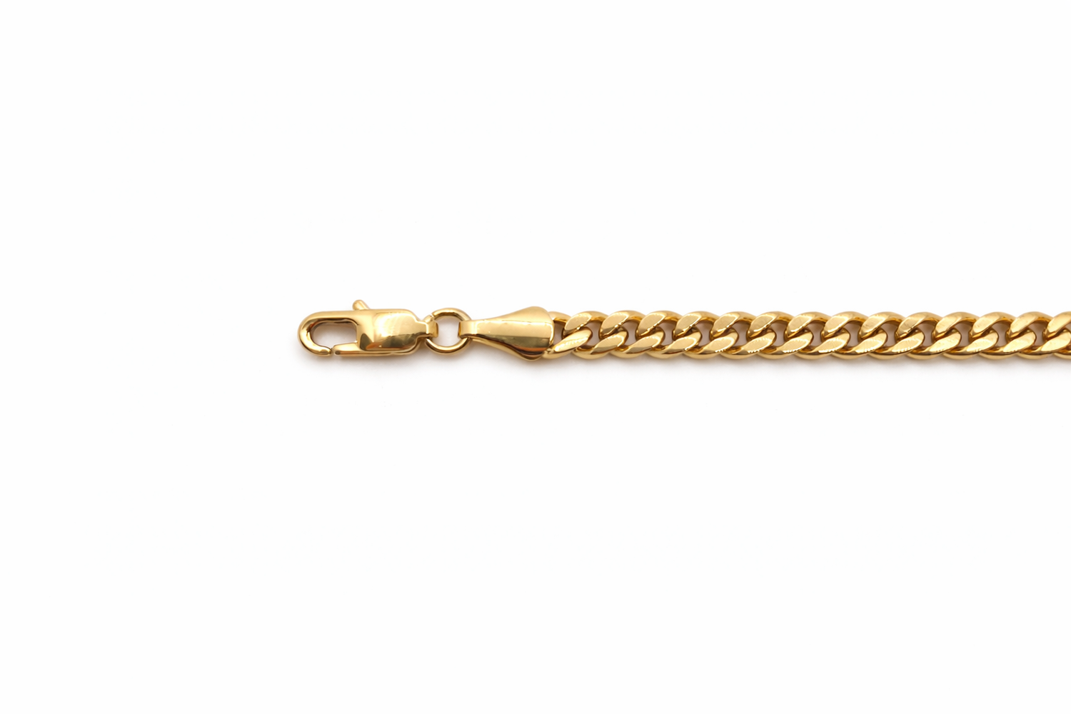 Gold Plated Cuban Link Bracelet
