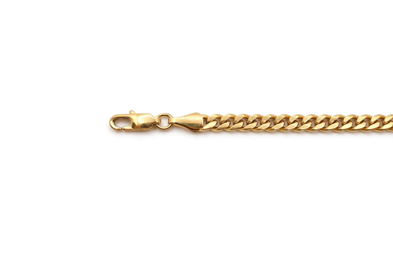 Gold Plated Cuban Link Bracelet