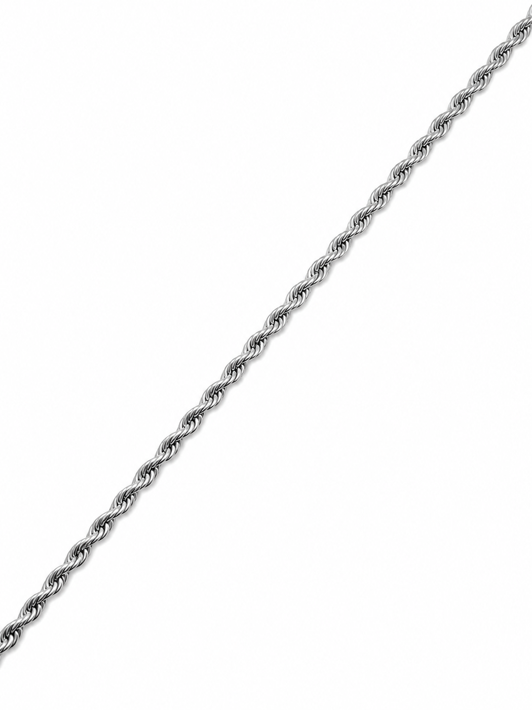 Silver Rope Bracelet