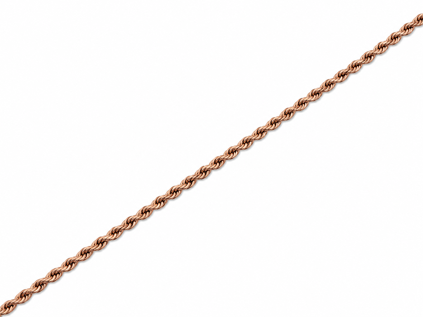 Rose Gold Rope Chain