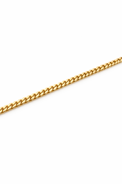 Gold Plated Cuban Link Bracelet