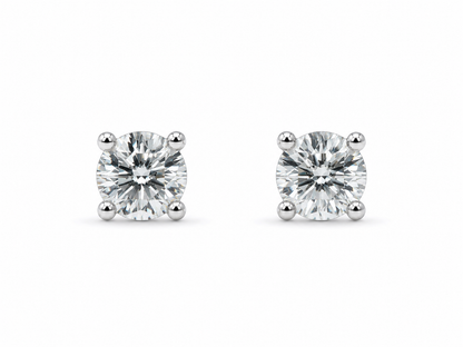4 Prong Earrings