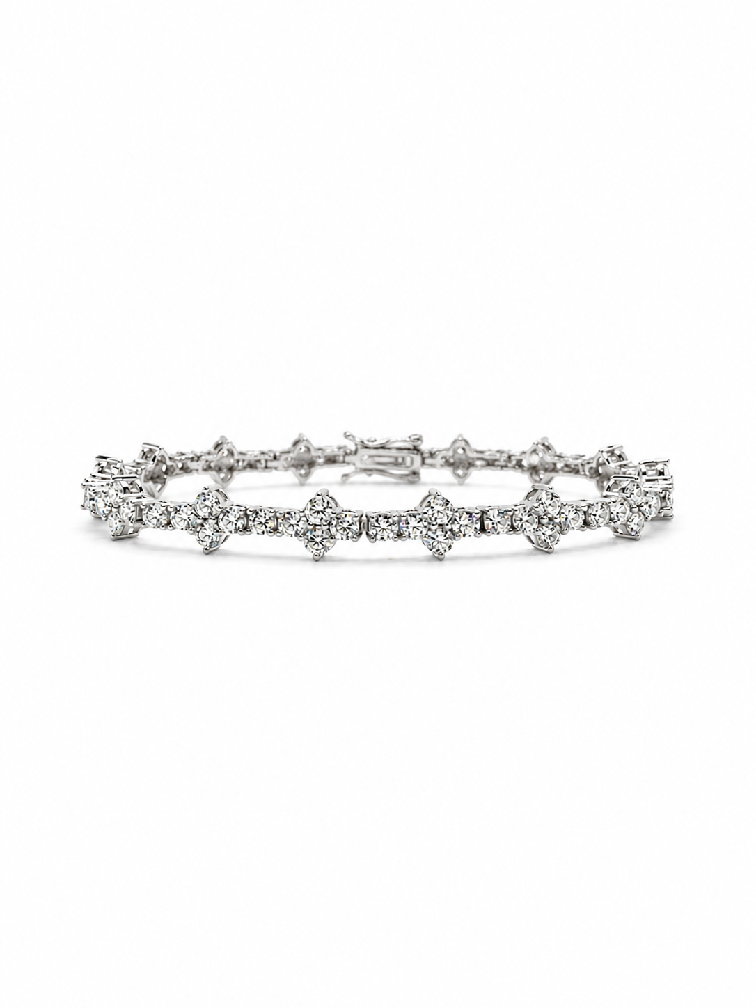 Moissanite Crown Bracelet