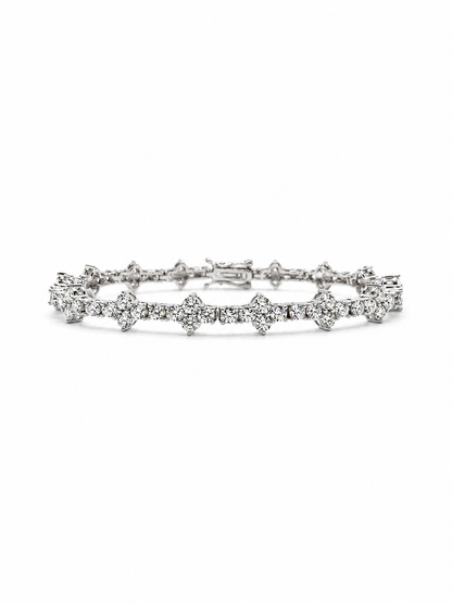 Moissanite Crown Bracelet