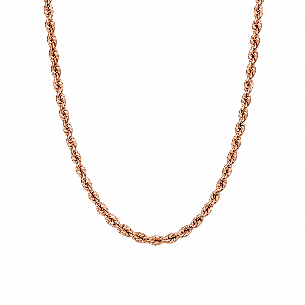 Rose Gold Rope Chain