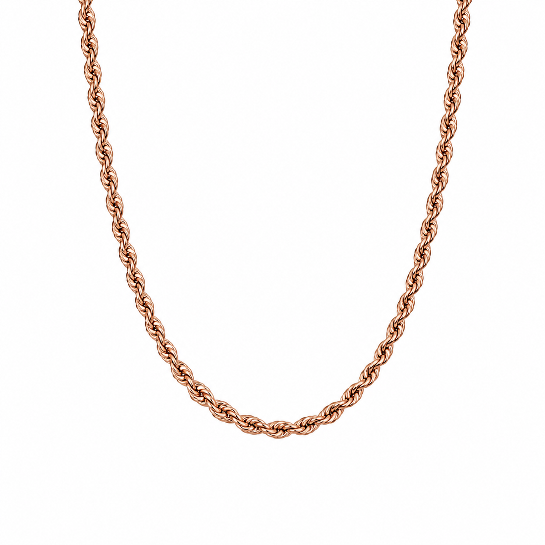 Rose Gold Rope Chain