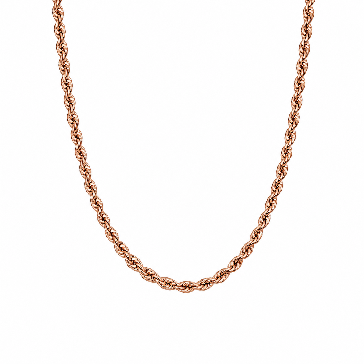 Rose Gold Rope Chain