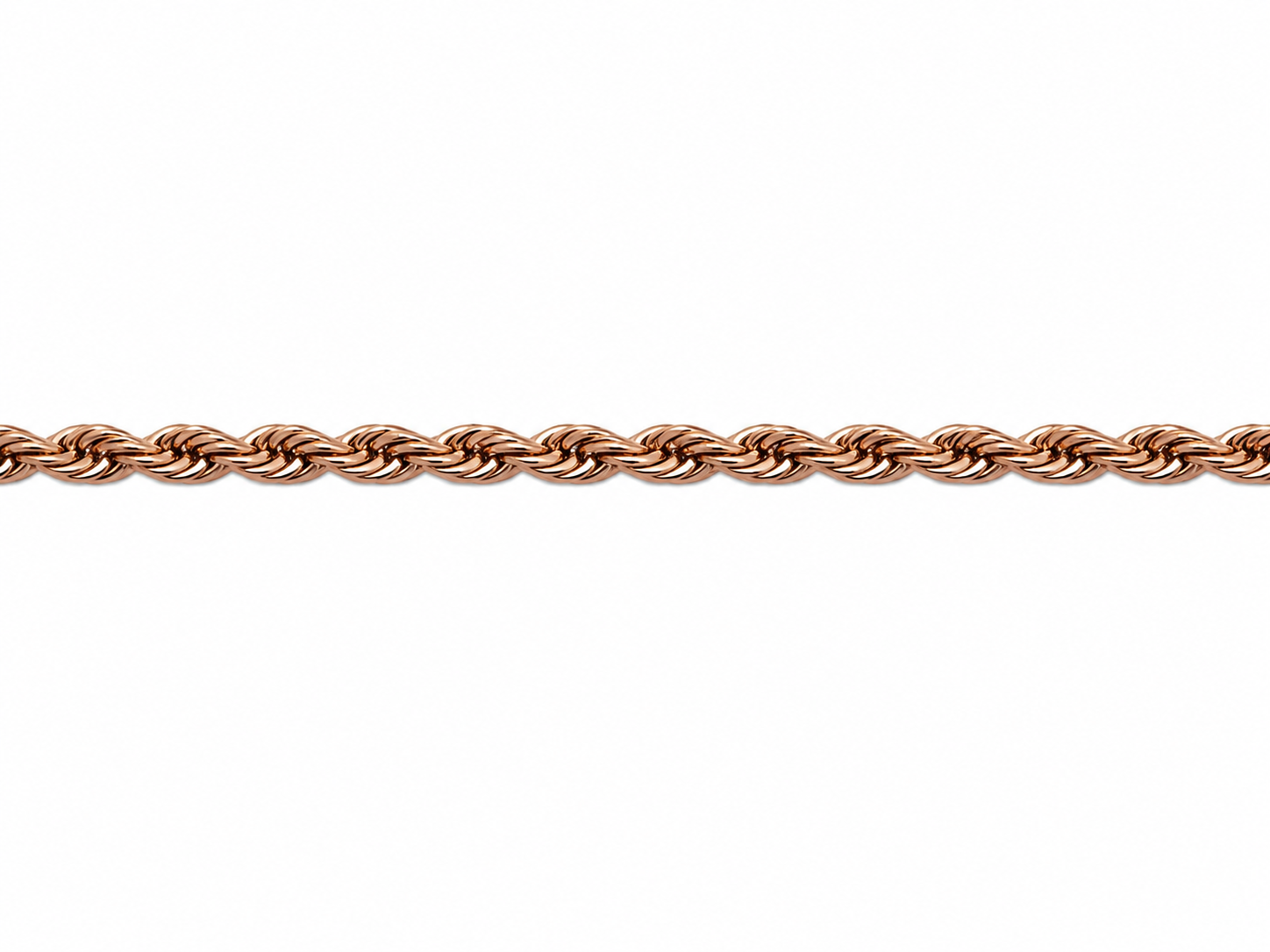 Rose Gold Rope Chain